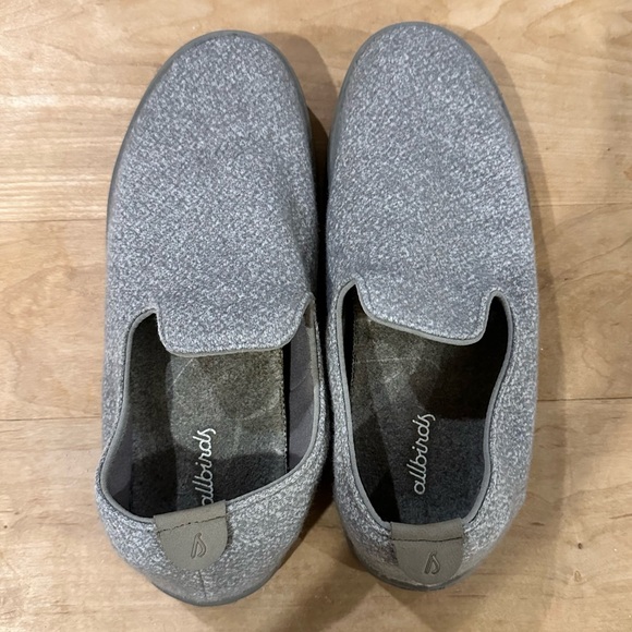 Allbirds women’s wool loungers size 8, gray shoe and sole - Picture 1 of 5